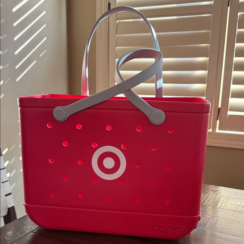 Target Bogg Red Tote Bag- Large